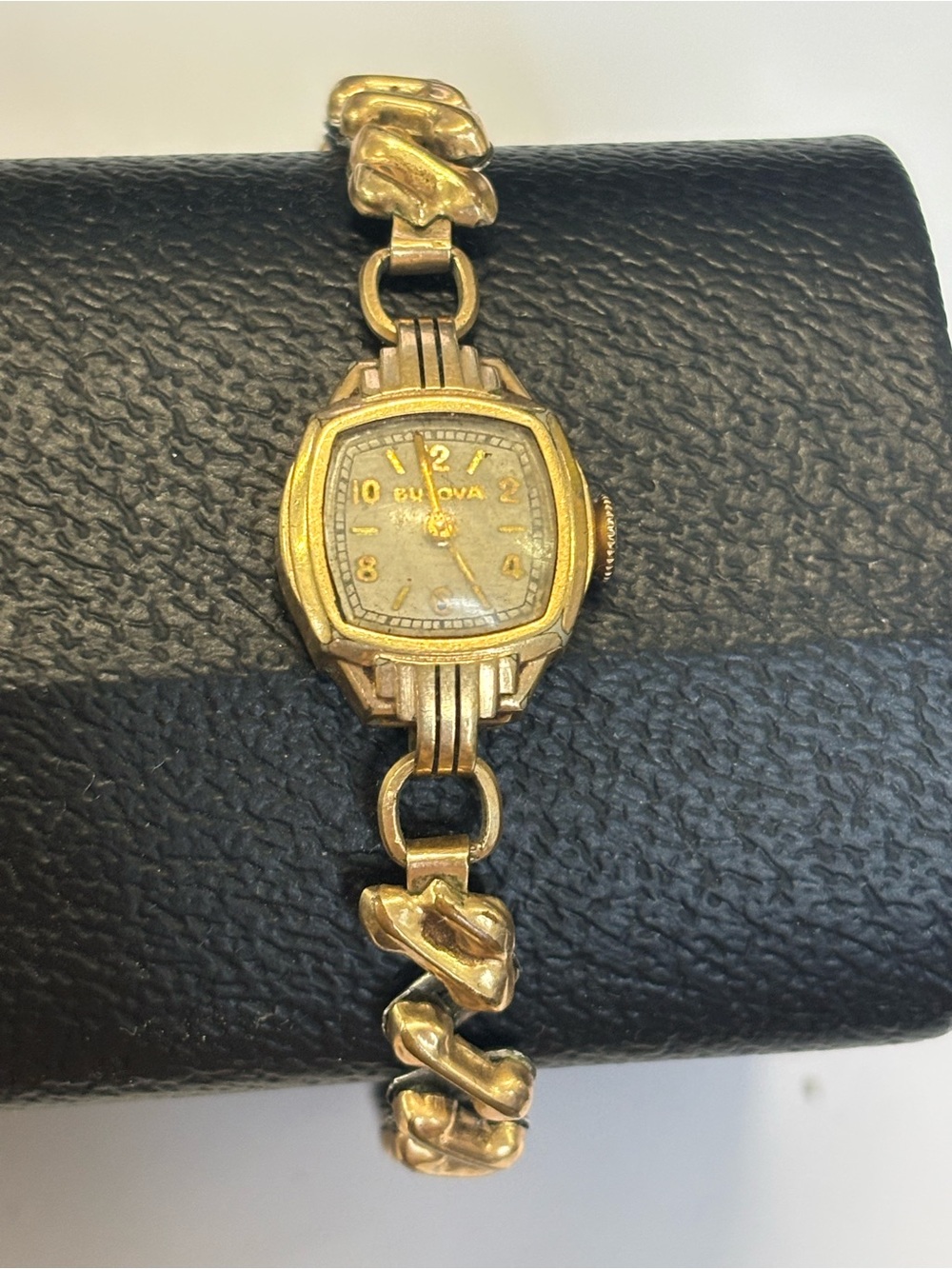 Vintage Bulova Women's Gold Bracelet Watch